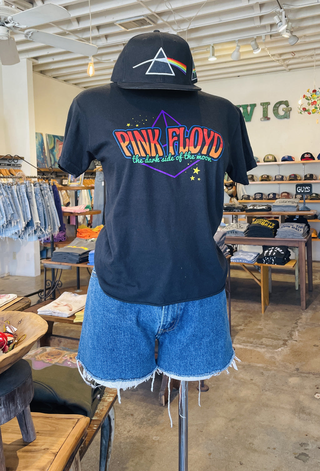 Pink Floyd Cropped Top