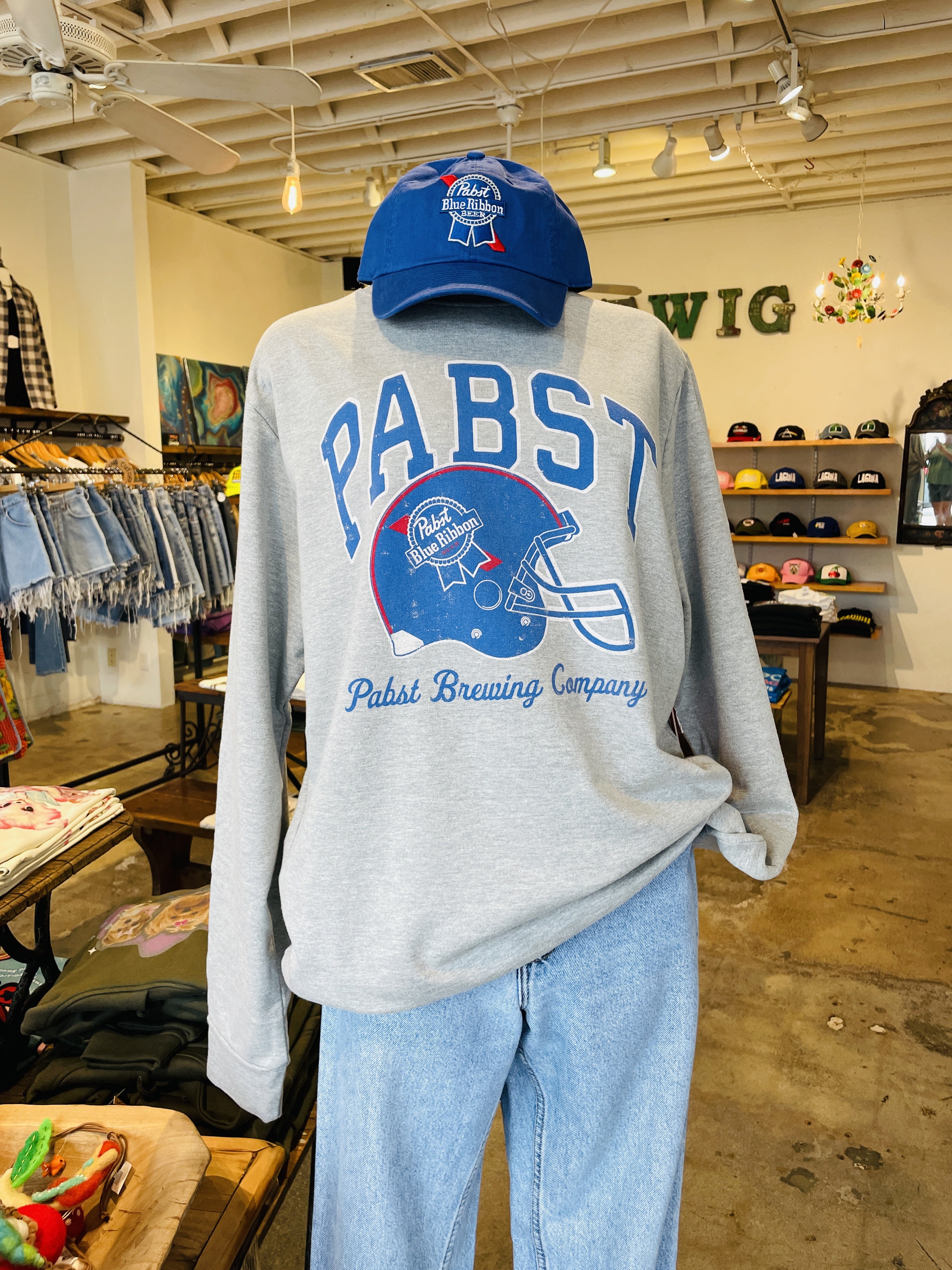 Pabst Blue Ribbon Game Day Sweatshirt