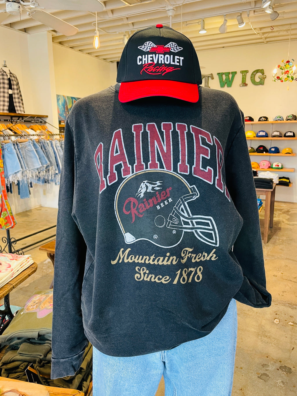 Rainier Beer Game Day Sweatshirt